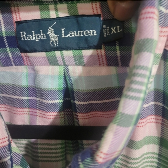 Polo Ralph Lauren Plaid Long Sleeve Button-down Shirt Bundle - Picture 8 of 8